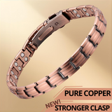 Ladies Double Strength Copper Bracelet