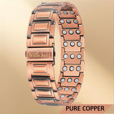 Men's TRIPLE Power Copper Bracelet