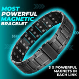 Men's TRIPLE Power Titanium Bracelet, Black