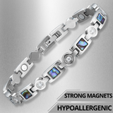 Ladies Magnetic Bracelet, Silver